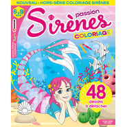 Passion Sirènes coloriages Hors-série  Numéro 2