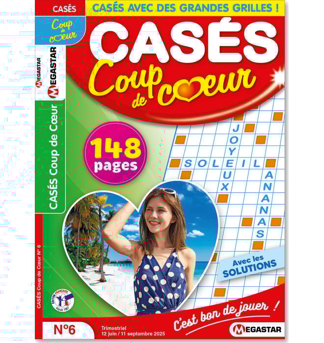 Casés Coup de cœur Numéro 6 Casés Coup de cœur Numéro 6