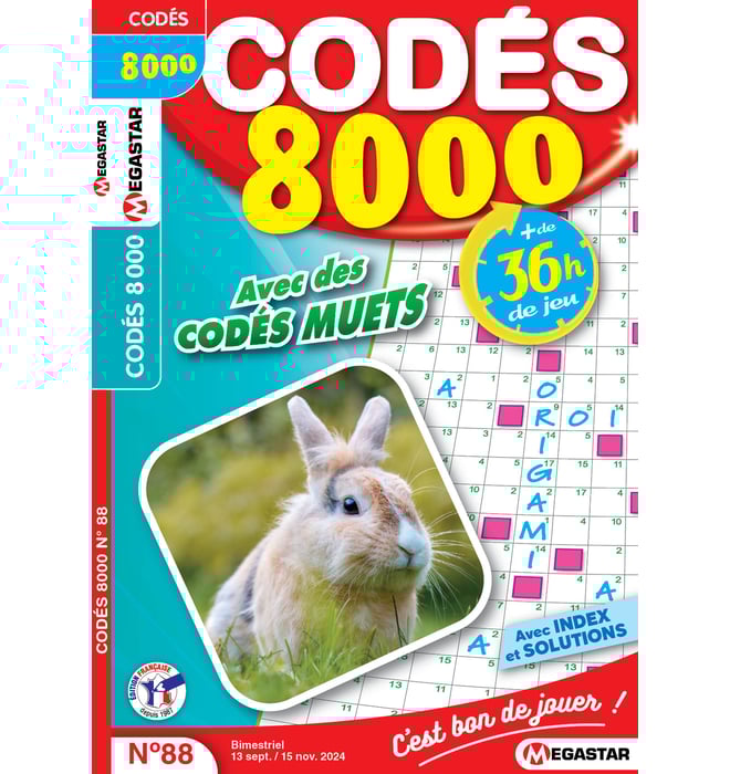 Codés 8000 Numéro 88 Codés 8000 Numéro 88