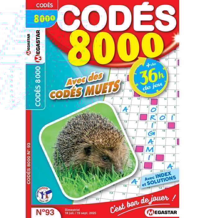 Codés 8000 Numéro 93 Codés 8000 Numéro 93