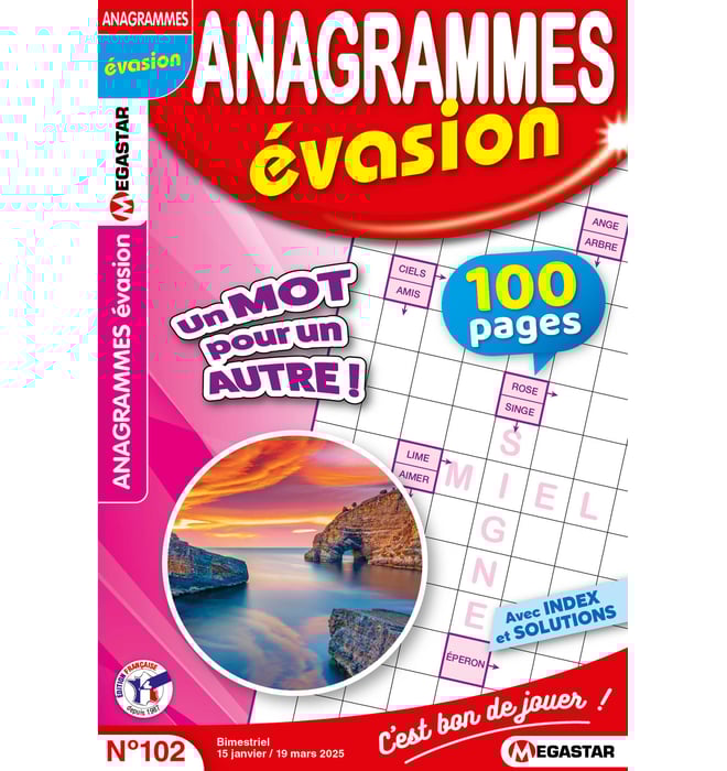 Anagrammes Evasion Numéro 102 Anagrammes Evasion Numéro 102