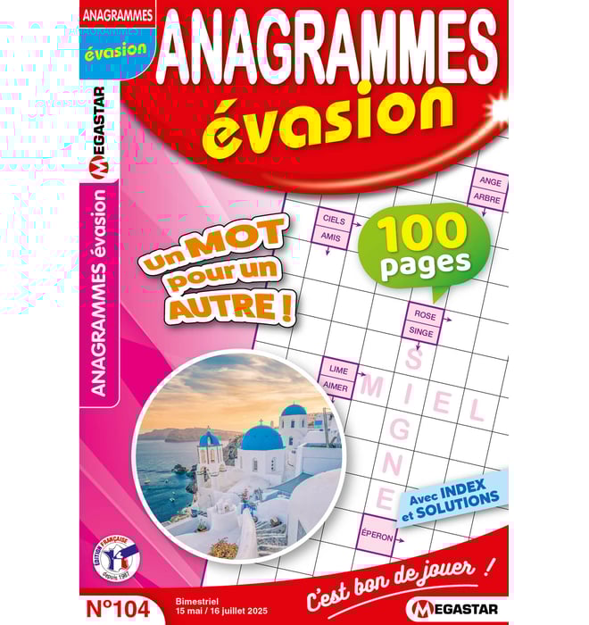 Anagrammes Evasion Numéro 104 Anagrammes Evasion Numéro 104
