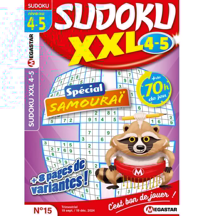 Sudoku XXL 4-5 Numéro 15