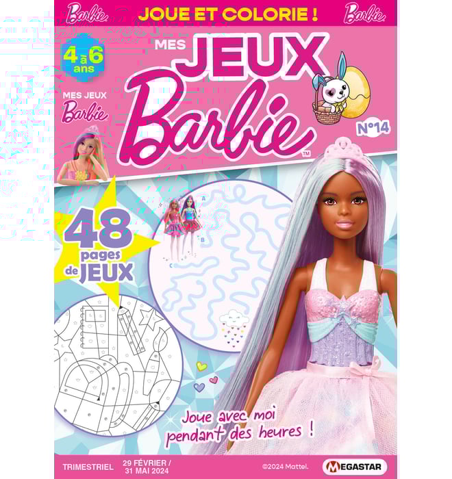 Mes jeux Barbie Numéro 14 Mes jeux Barbie Numéro 14