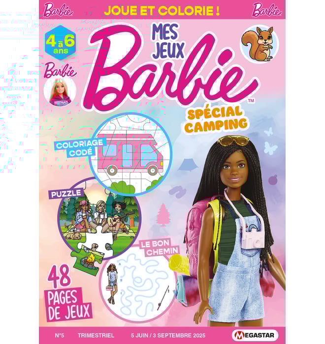Mes jeux Barbie 4 à 6 ans Numéro 5 Mes jeux Barbie 4 à 6 ans Numéro 5