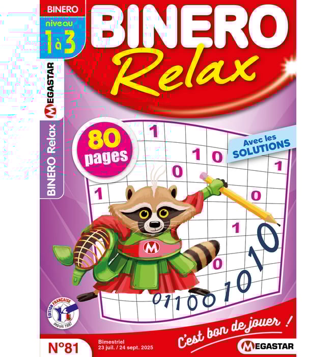 Binero Relax Numéro 81 Binero Relax Numéro 81