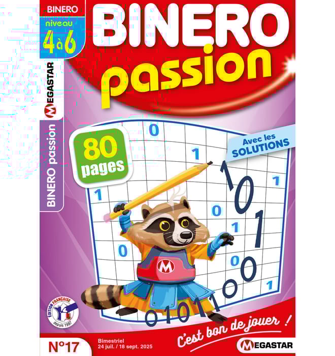 Binero Passion 4-6 Numéro 17 Binero Passion 4-6 Numéro 17