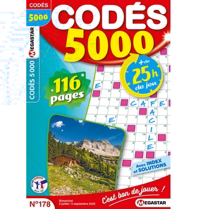 Codés 5000 Numéro 178 Codés 5000 Numéro 178