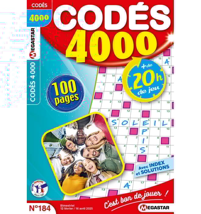 Codés 4000 Numéro 184 Codés 4000 Numéro 184