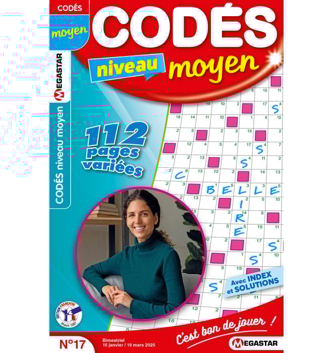 Codés niveau moyen Numéro 17 Codés niveau moyen Numéro 17