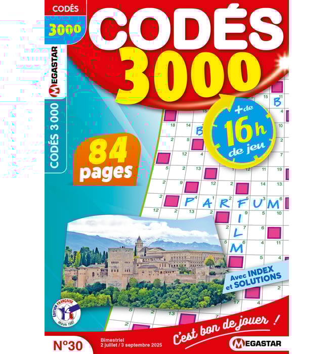 Codés 3000 Numéro 30 Codés 3000 Numéro 30