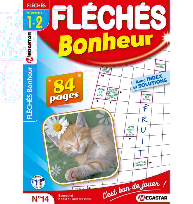 Fléchés Bonheur Numéro 14 Fléchés Bonheur Numéro 14