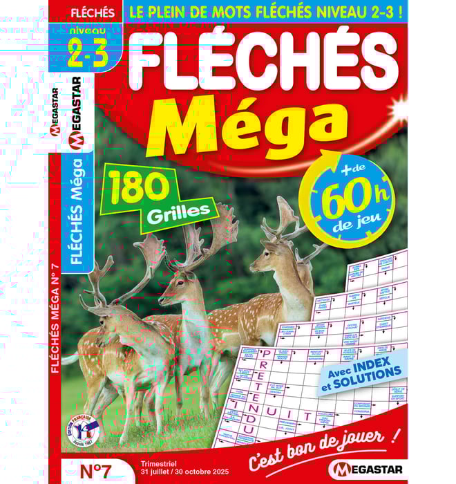 Fléchés Méga Numéro 7 Fléchés Méga Numéro 7