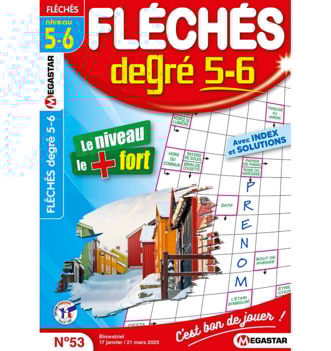 Fléchés Degré 5-6 Numéro 53 Fléchés Degré 5-6 Numéro 53