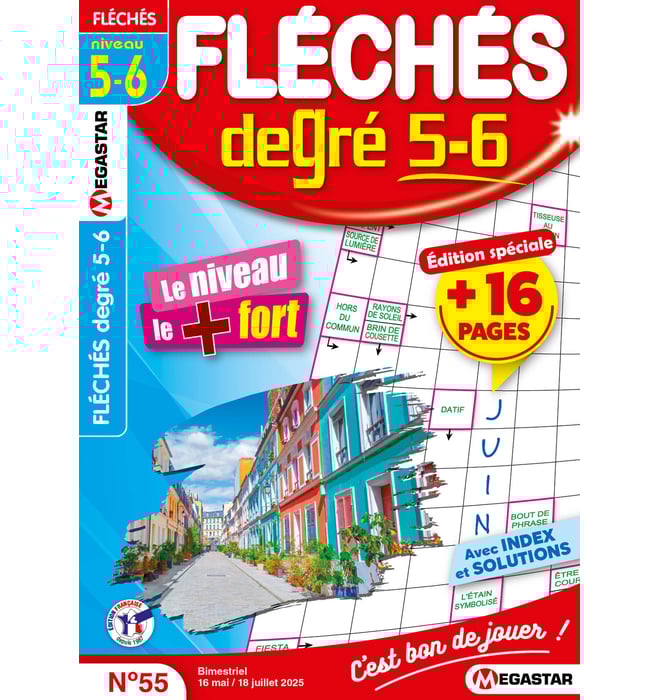 Fléchés Degré 5-6 Numéro 55 Fléchés Degré 5-6 Numéro 55