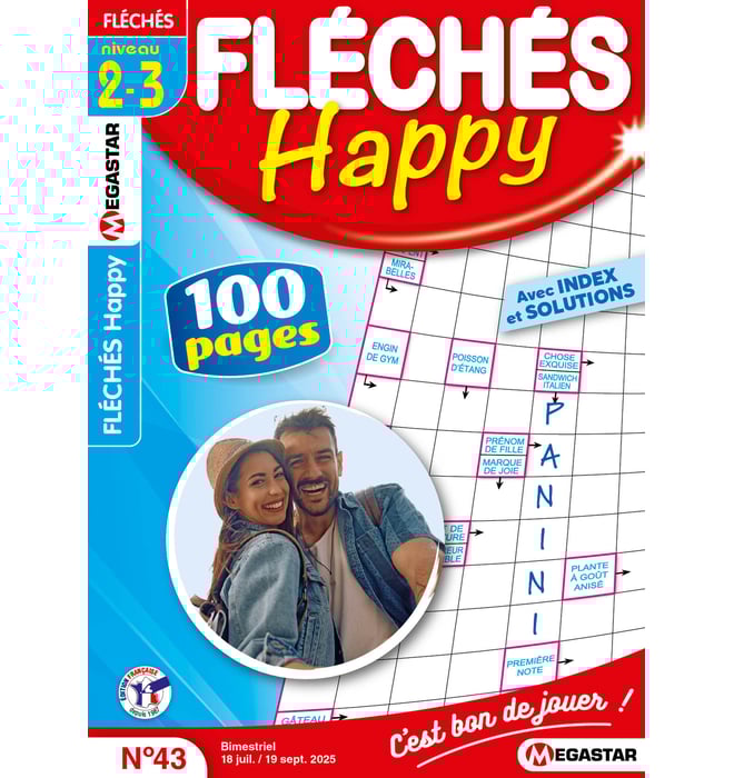 Fléchés Happy Numéro 43 Fléchés Happy Numéro 43