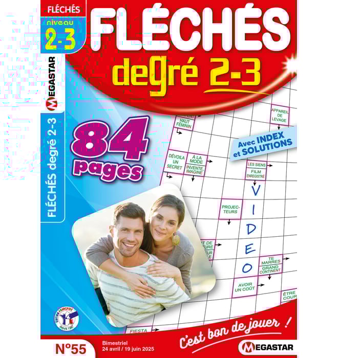 Fléchés Degré 2-3 Numéro 55 Fléchés Degré 2-3 Numéro 55