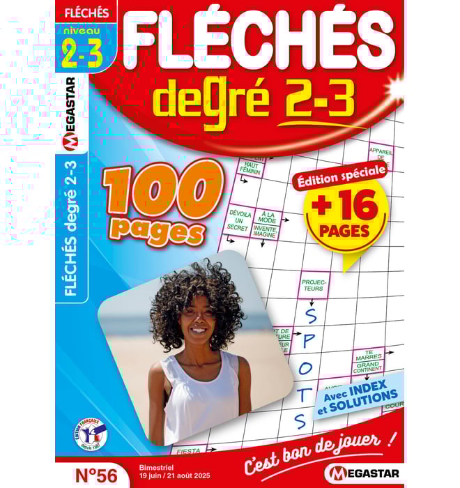 Fléchés Degré 2-3 Numéro 56 Fléchés Degré 2-3 Numéro 56