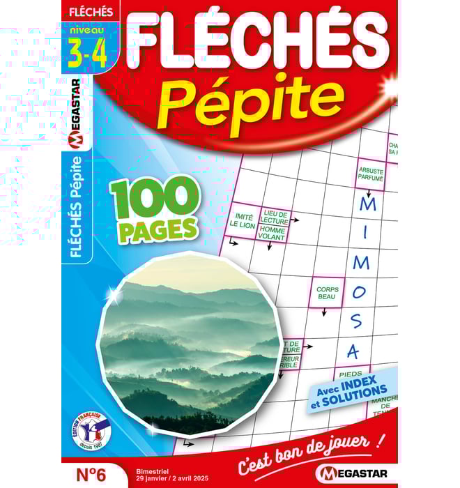 Fléchés Pépite Numéro 6 Fléchés Pépite Numéro 6