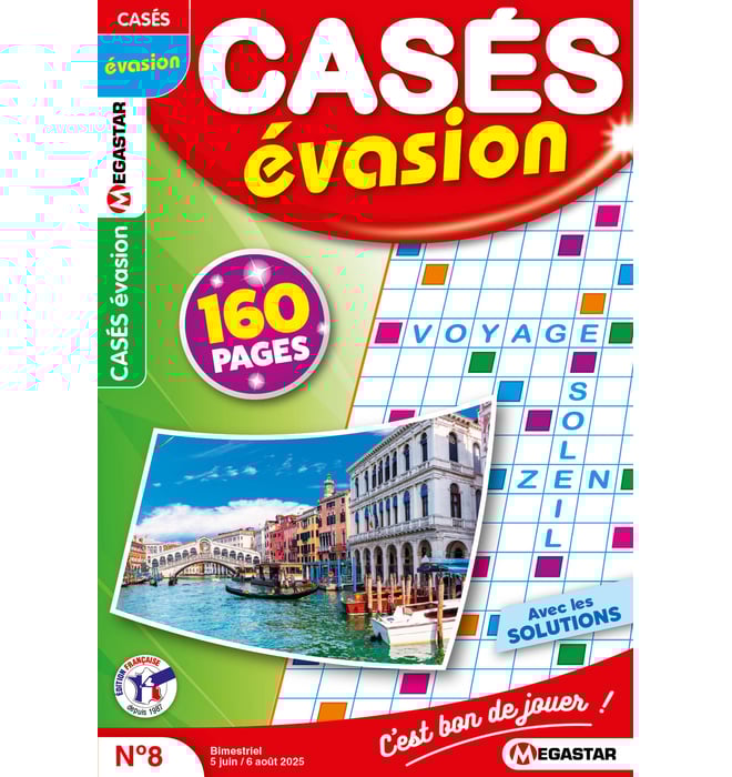Casés évasion Numéro 8 Casés évasion Numéro 8