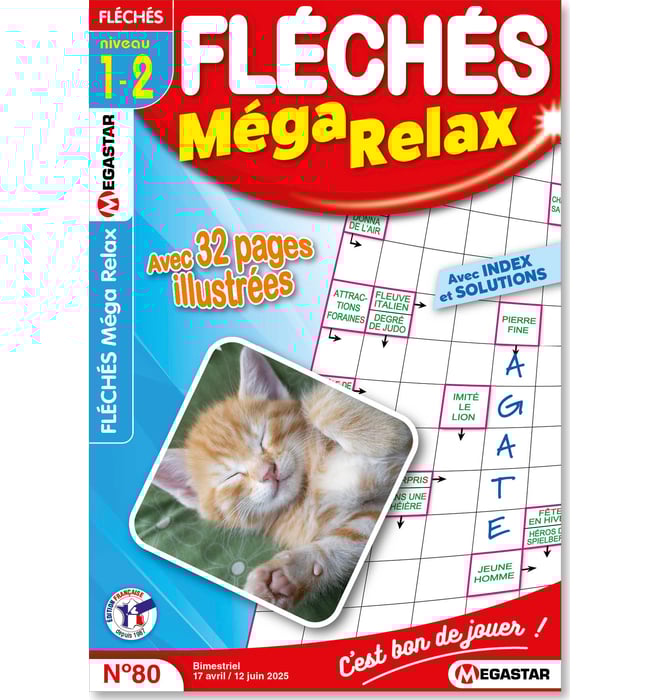 Fleches Méga Relax Numéro 80 Fleches Méga Relax Numéro 80