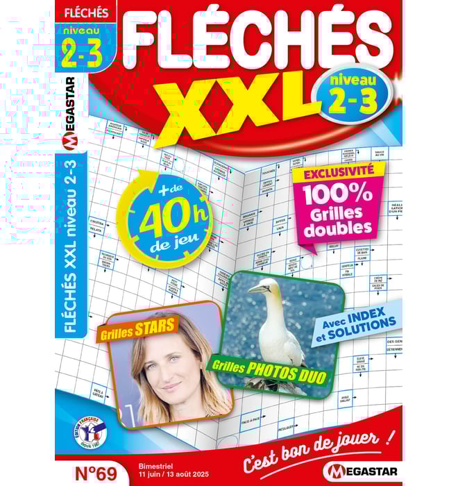 Fléchés XXL niveau 2-3