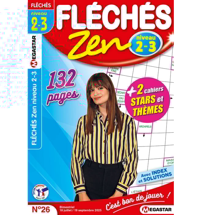 Fléchés Zen niveau 2-3 Numéro 26