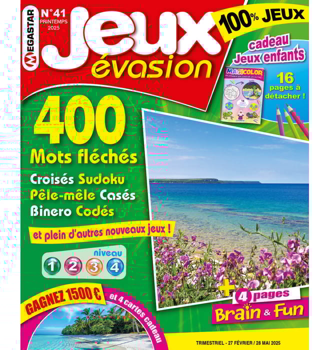 Jeux évasion Numéro 41 Jeux évasion Numéro 41