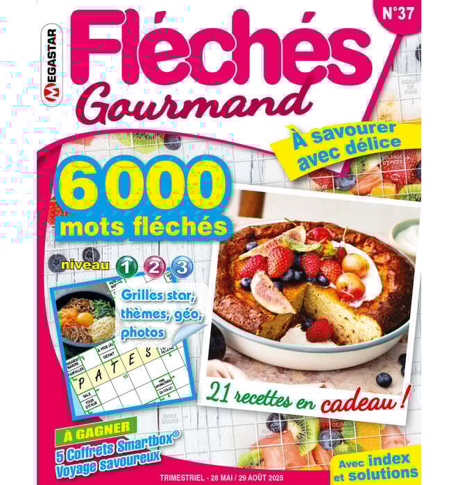 Fléchés Gourmand Numéro 37 Fléchés Gourmand Numéro 37