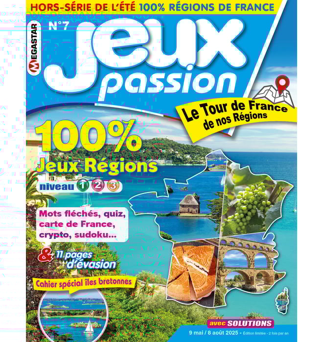Jeux Passion Hors-série spécial Régions Numéro 7 Jeux Passion Hors-série spécial Régions Numéro 7
