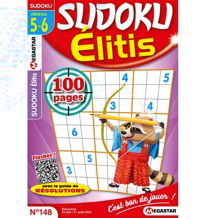 Sudoku Elitis Numéro 148 Sudoku Elitis Numéro 148
