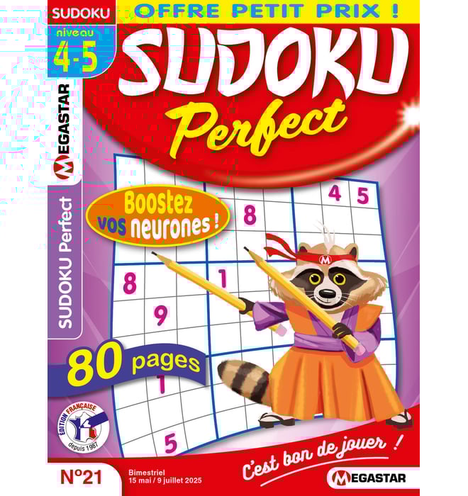 Sudoku Perfect Numéro 21 Sudoku Perfect Numéro 21