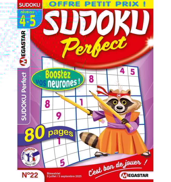 Sudoku Perfect Numéro 22 Sudoku Perfect Numéro 22