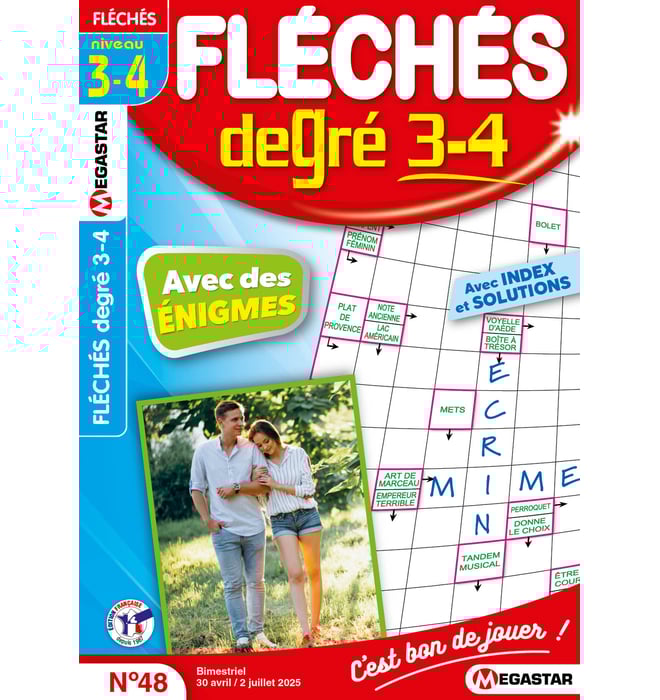 Fléchés degré 3-4 Numéro 48 Fléchés degré 3-4 Numéro 48
