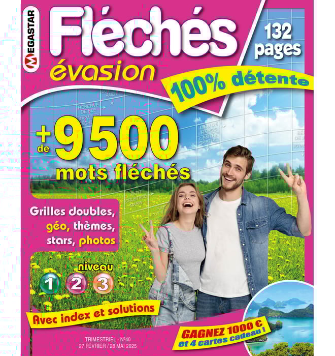 Fléchés évasion niv 1 à 3 Numéro 40 Fléchés évasion niv 1 à 3 Numéro 40