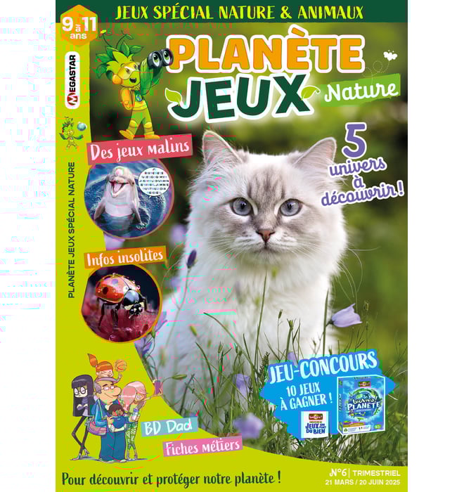 Planète Jeux 9-11 ans spécial nature