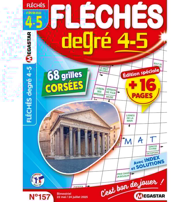 Fléchés Degré 4-5 Numéro 157 Fléchés Degré 4-5 Numéro 157