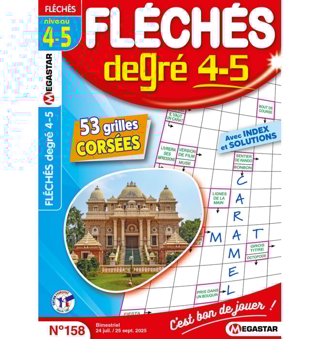 Fléchés Degré 4-5 Numéro 158 Fléchés Degré 4-5 Numéro 158