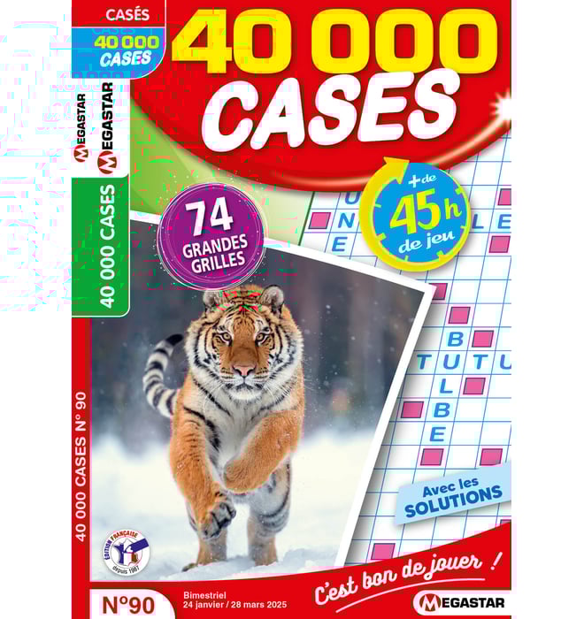 40 000 Cases Numéro 90 40 000 Cases Numéro 90