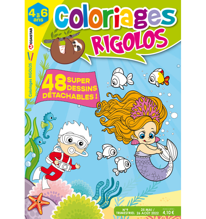 Coloriages rigolos Numéro 9 Coloriages rigolos Numéro 9