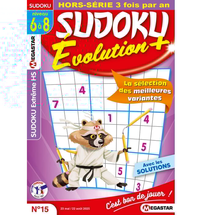 Sudoku Extrême HS évolution +