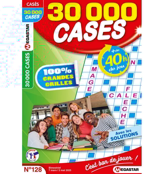 30 000 Cases Numéro 128 30 000 Cases Numéro 128
