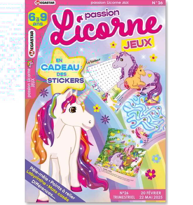 Passion licorne Jeux Numéro 26 Passion licorne Jeux Numéro 26