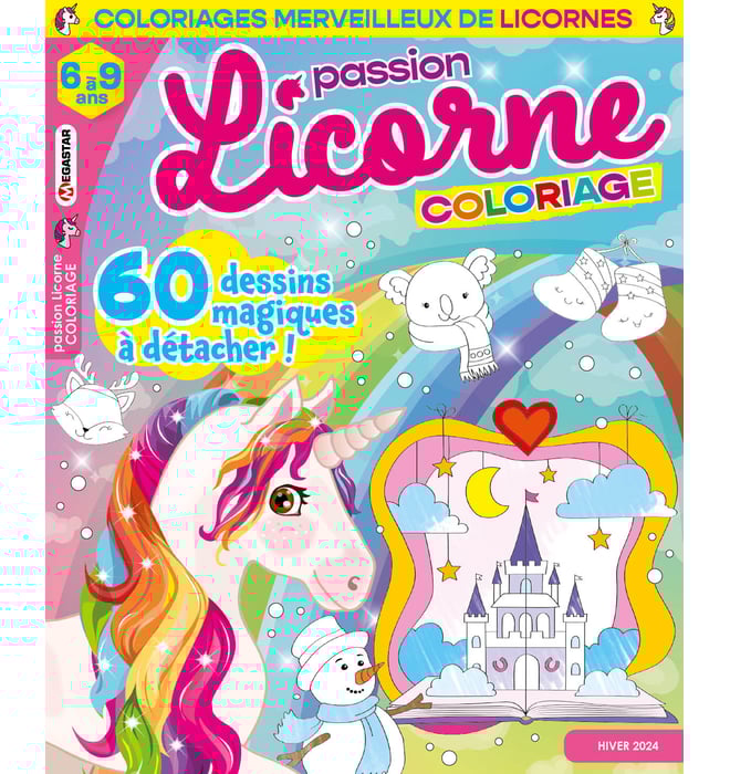 Passion licorne Coloriage Numéro 25 Passion licorne Coloriage Numéro 25