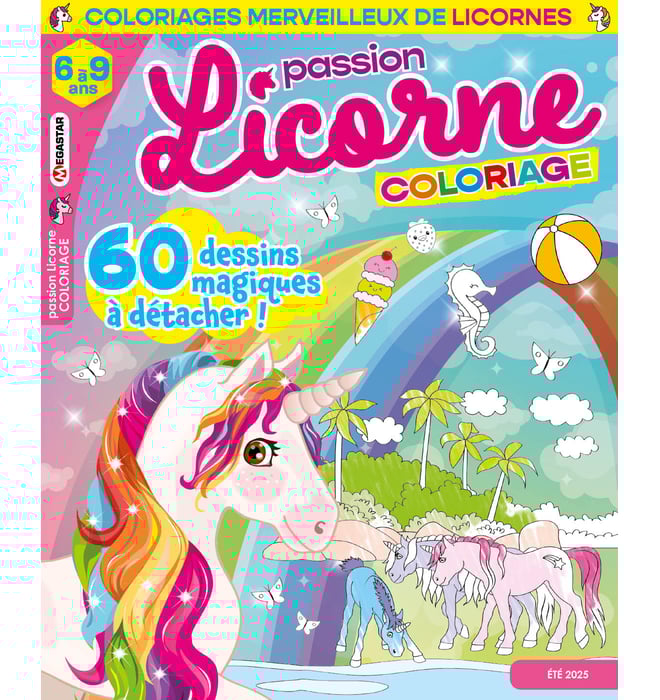 Passion licorne Coloriage Numéro 27
