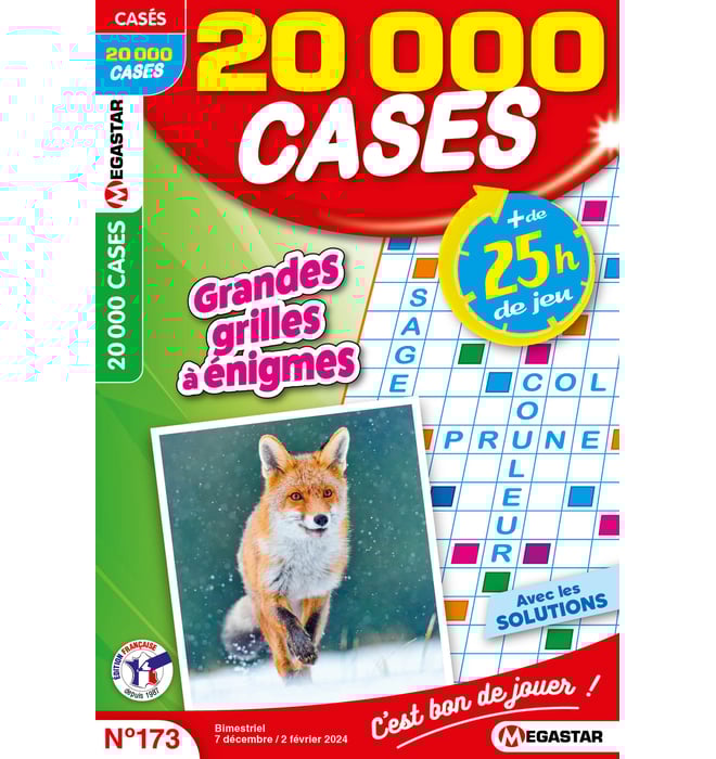 20 000 Cases Numéro 173 20 000 Cases Numéro 173