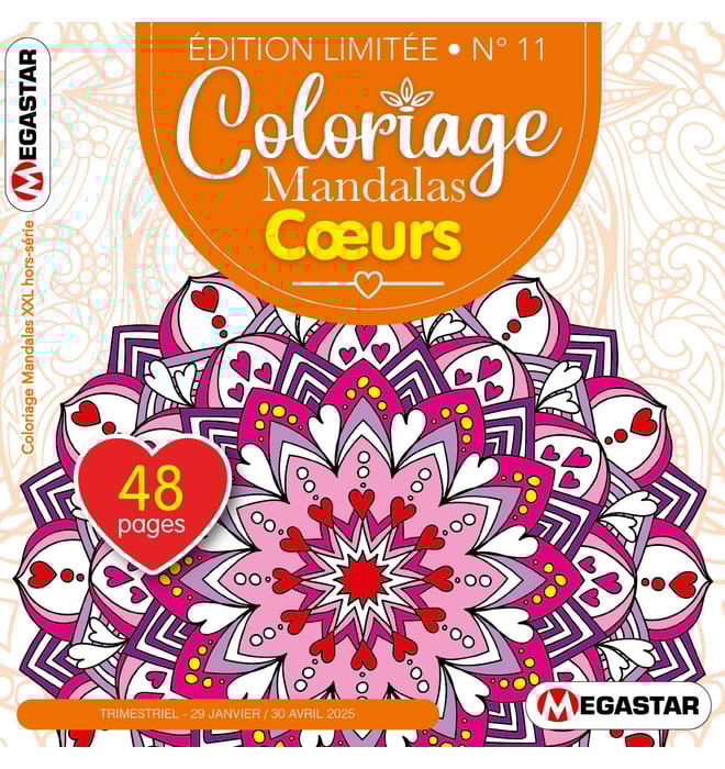 Coloriage Mandalas XXL Hors-série Numéro 11 Coloriage Mandalas XXL Hors-série Numéro 11
