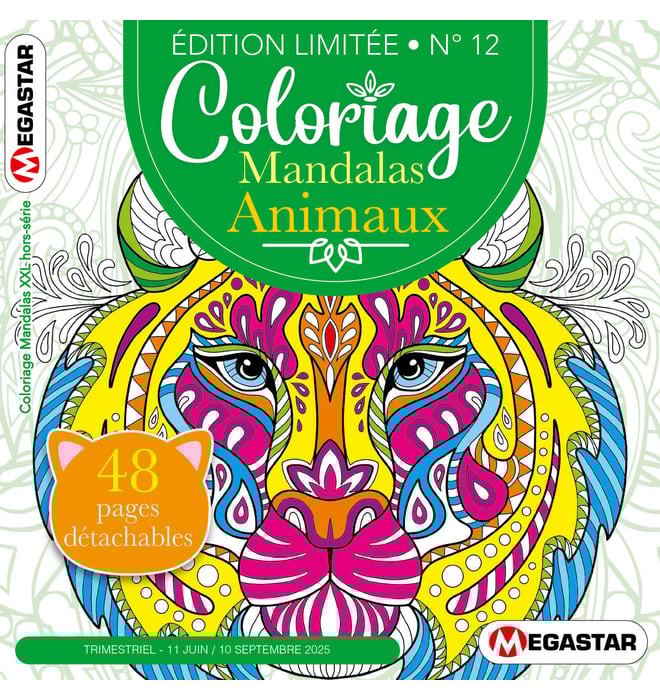 Coloriage Mandalas XXL Hors-série Numéro 12 Coloriage Mandalas XXL Hors-série Numéro 12