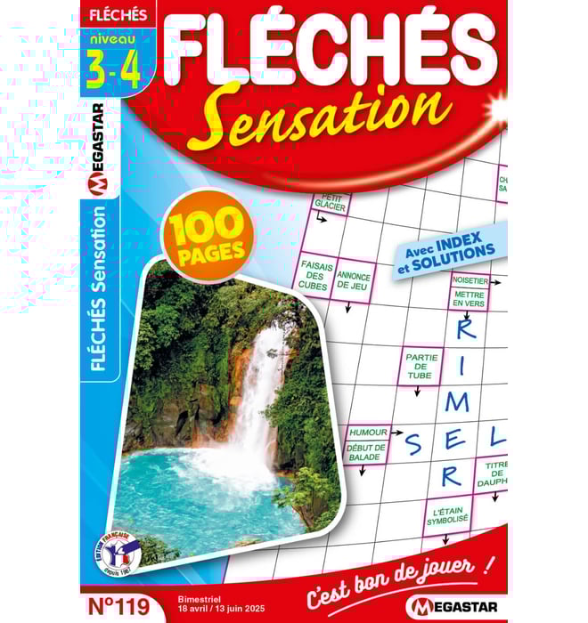 Fléchés Sensation Numéro 119 Fléchés Sensation Numéro 119