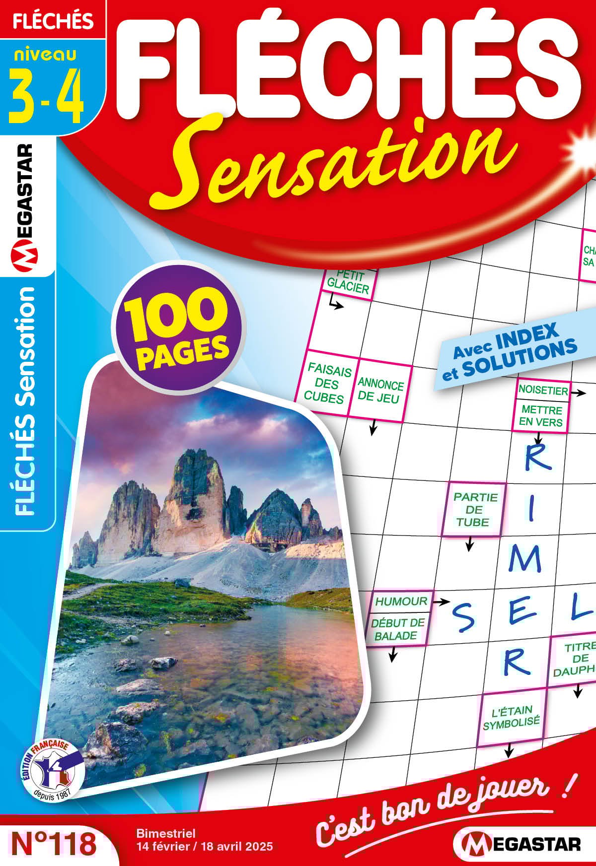Fléchés Sensation Numéro 118